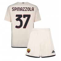 AS Roma Leonardo Spinazzola #37 Replica Away Minikit 2023-24 Short Sleeve (+ pants)
